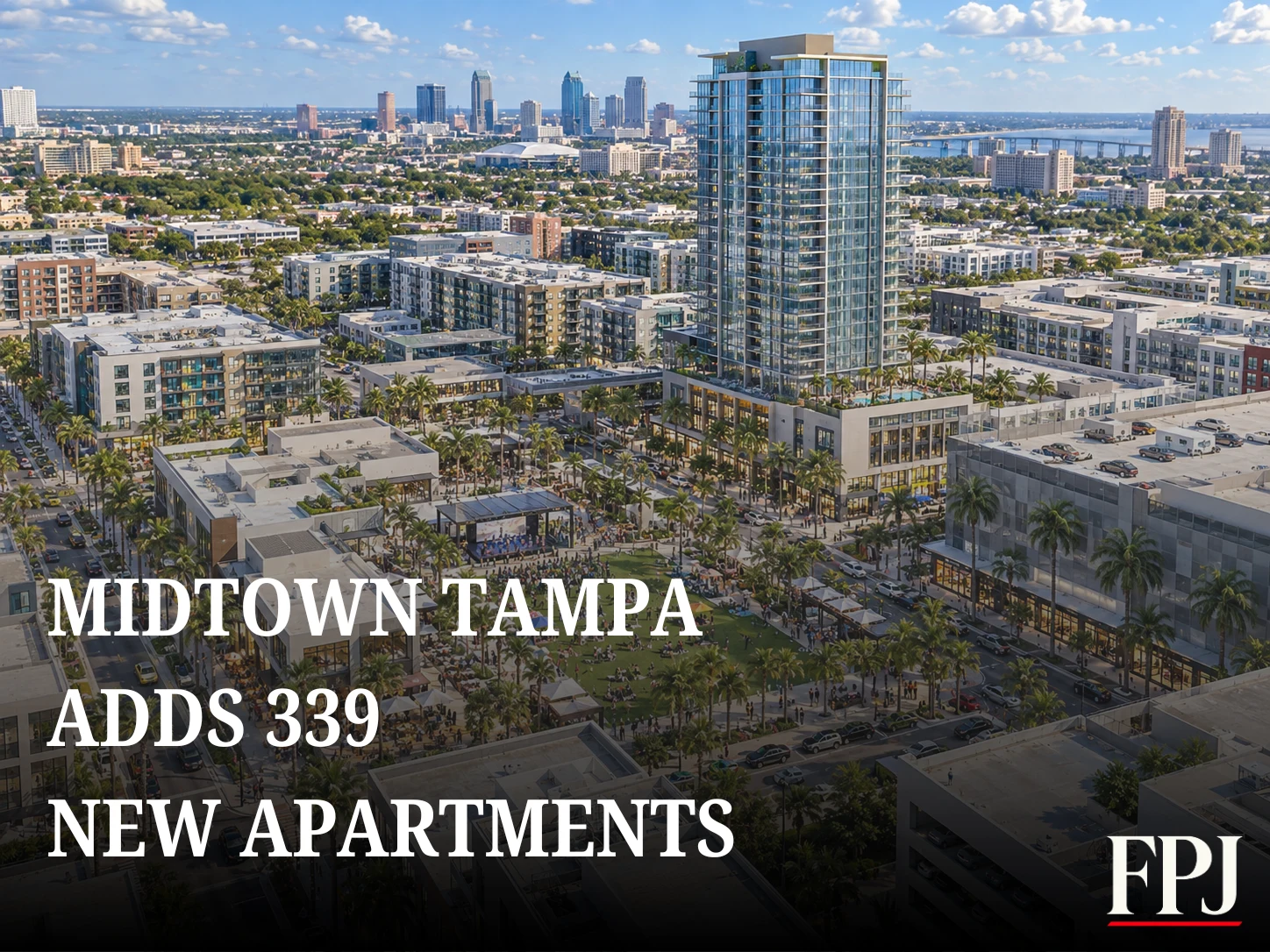 Midtown Tampa Moves Forward With 339-Unit Apartment Tower